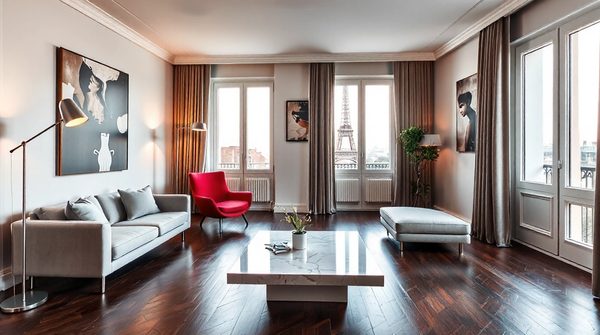 Modernité et élégance : rénover un appartement à paris 16 avec style
