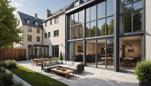 Fenêtres en aluminium à rouen : qualité, esthétique et confort.